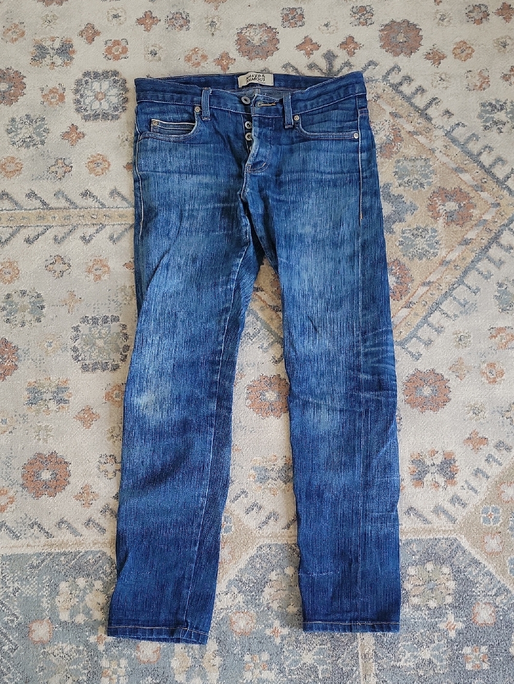 Naked And Famous Kasuri Stretch Selvedge Jeans